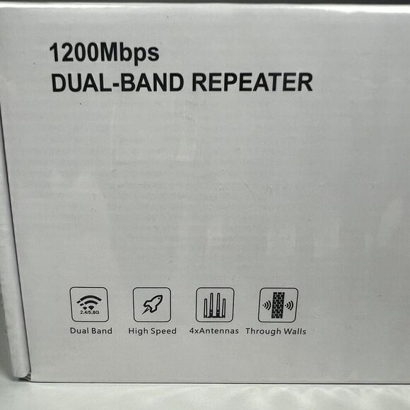 AOOEPU WiFi 1200Mbps Dual Band Repeater Model: WiFi-754AC Brand New 2022 - Picture 3 of 5